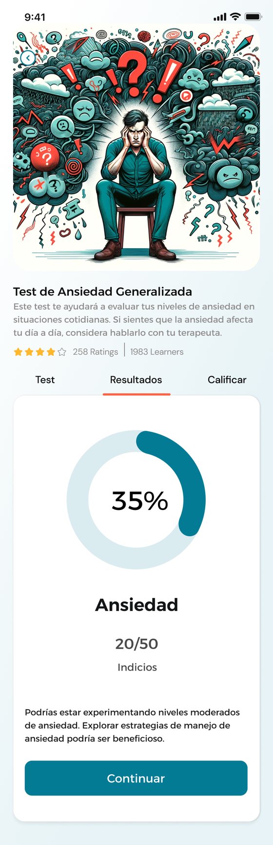 Assessment results